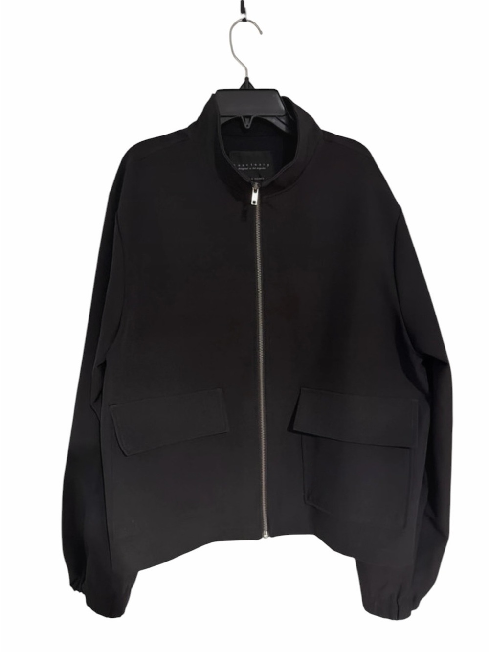 Sanctuary Black Zip-Front Jacket